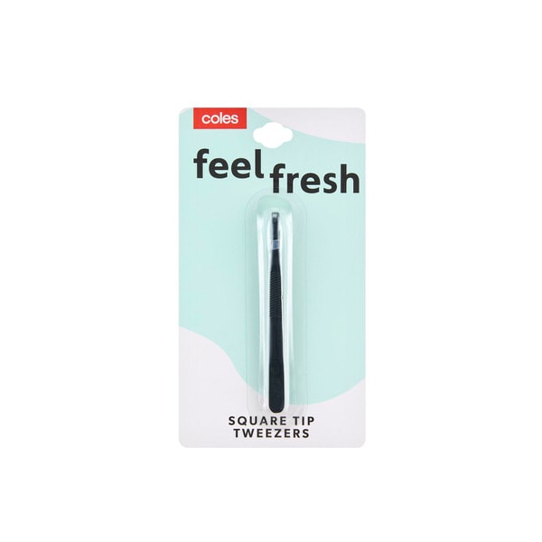 Coles Square Tip Tweezer | 1 pack