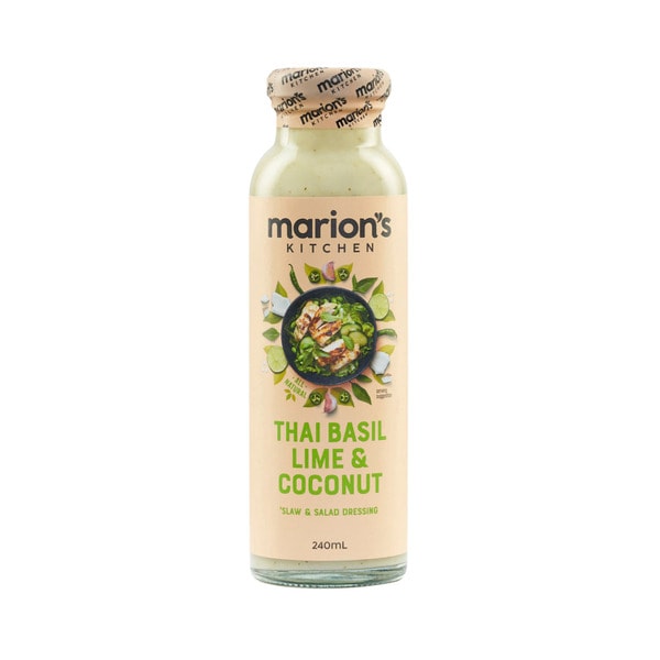 Marion's Kitchen Thai Basil Lime & Coconut Salad Dressing | 240mL