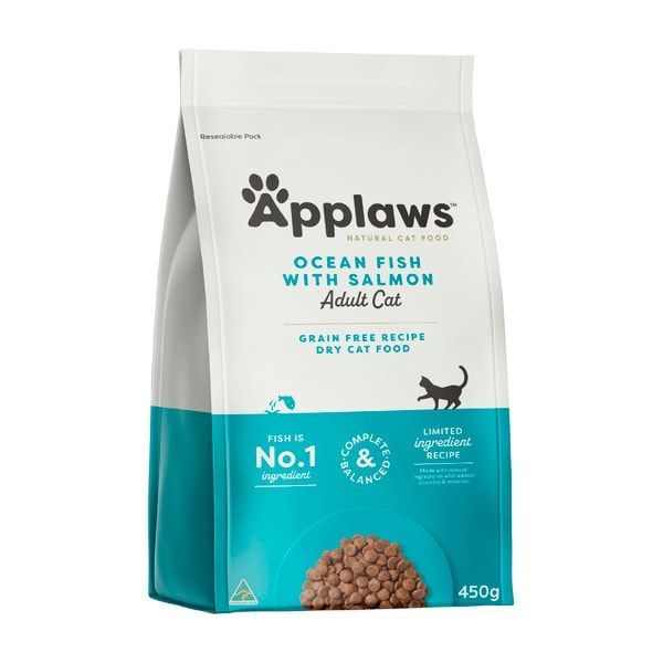 Applaws Grainfree Ocean Fish With Salmon Dry Cat Food | 450g