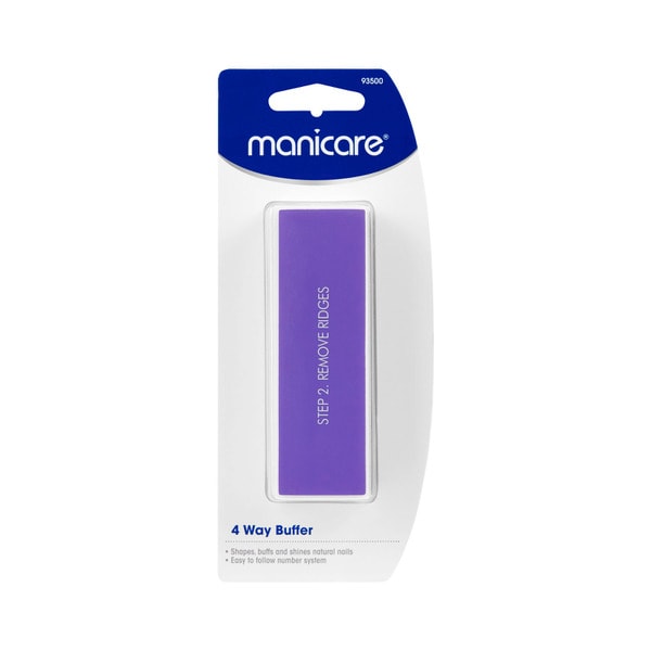 Manicare 4 Way Buffer Black | 1 pack