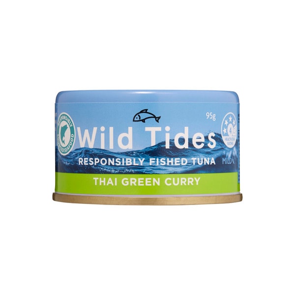 Wild Tides Responsibly Fished Tuna Thai Green Curry Mild | 95g