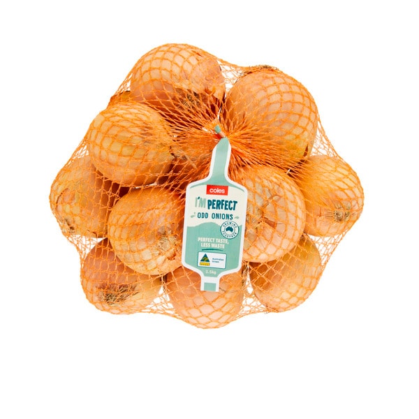 Coles I'm Perfect Onions Prepacked | 1.5kg