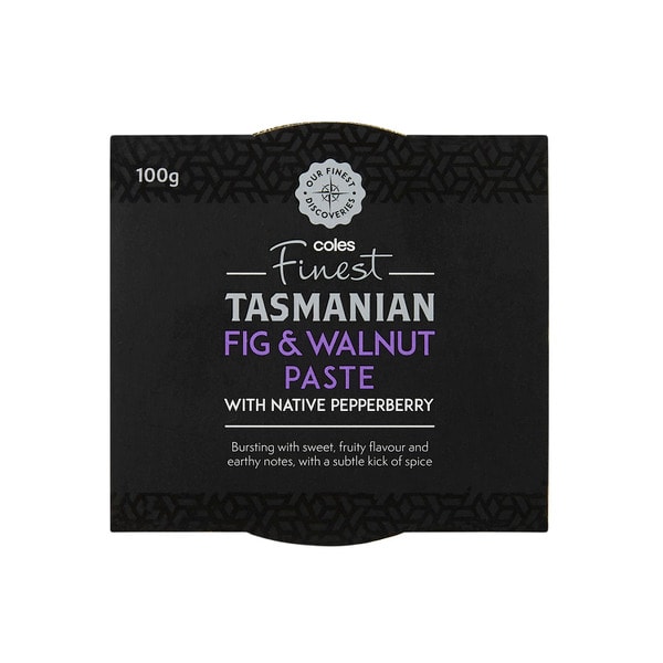 Coles Finest Fig & Walnut Pepperberry Paste | 100g