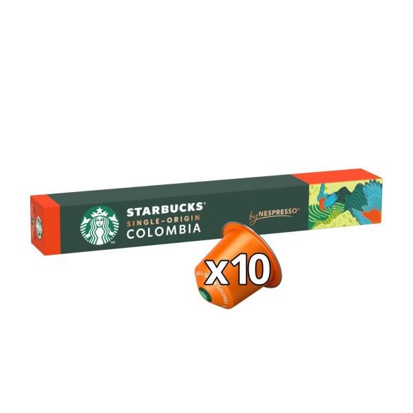 Starbucks By Nespresso Single Origin Coffee Colombia Capsules | 10 pack