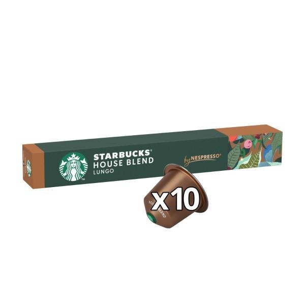 Starbucks By Nespresso House Blend Lungo Capsules | 10 pack