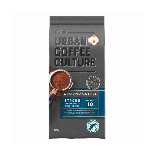 Coles Urban Coffee Culture Strong Ground Coffee | 250g