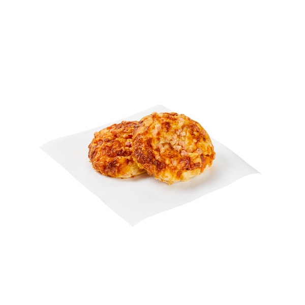 Coles Bakery BBQ Cheese And Bacon Pizza Roll | 2 pack
