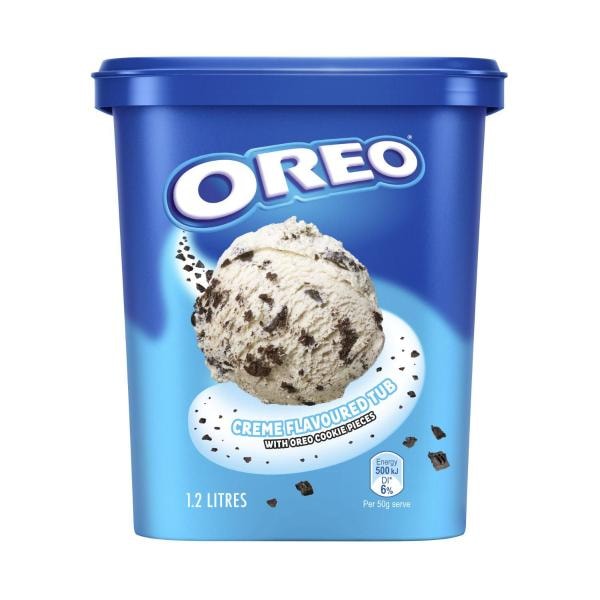 Peters Oreo Ice Cream Tub | 1.2L