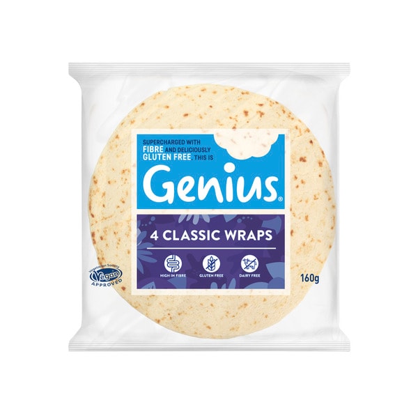 Genius Gluten Free Wraps | 4 pack