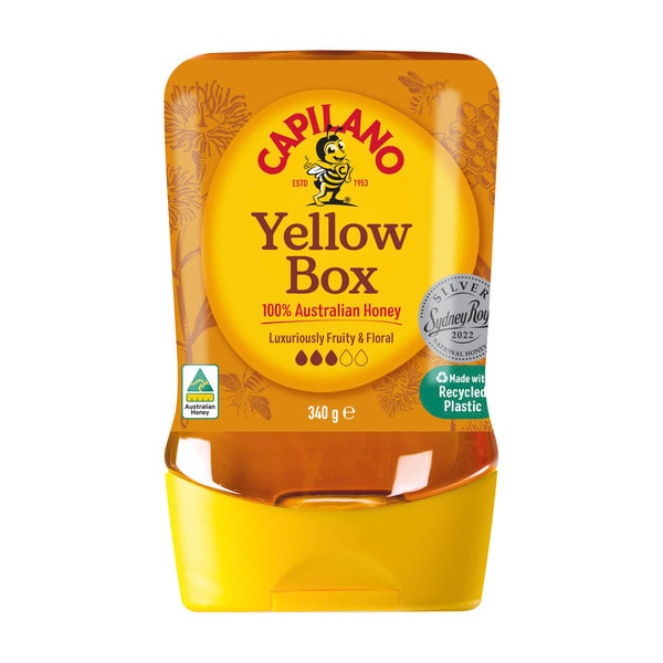 Capilano Delicate & Smooth Yellow Box Honey Upside Down | 340g