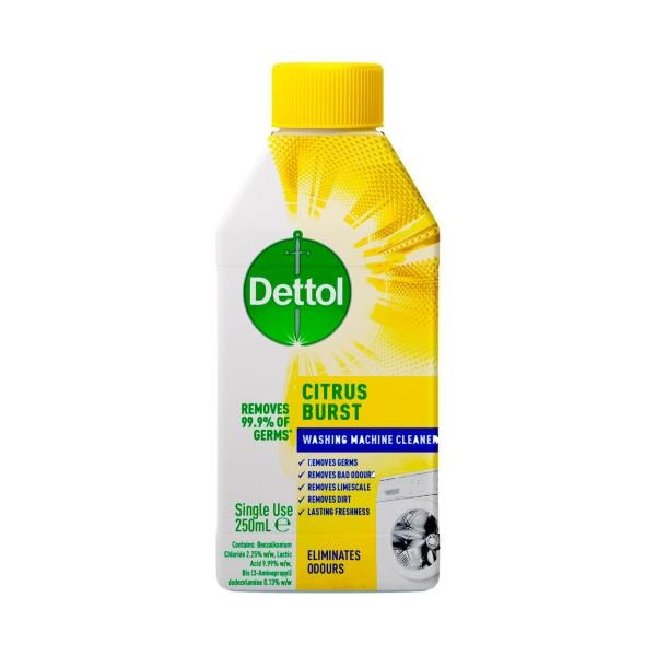 Dettol Antibacterial Washing Machine Cleaner | 250mL