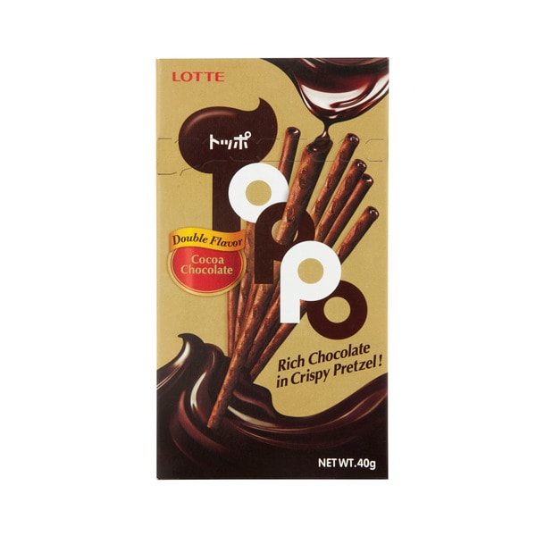 Lotte Toppo Double Chocolate Flavour | 40g