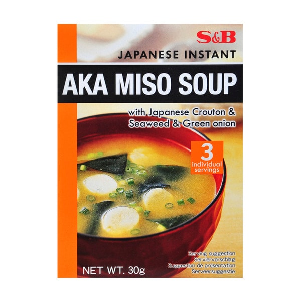 S & B Japanese Instant Aka Miso Soup | 30g