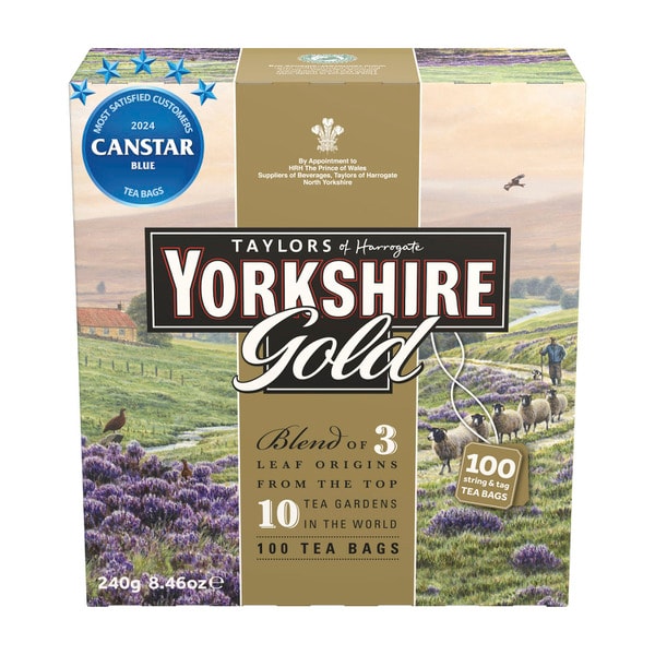 Taylors Of Harrogate Yorkshire Gold Tea Bags | 100 pack
