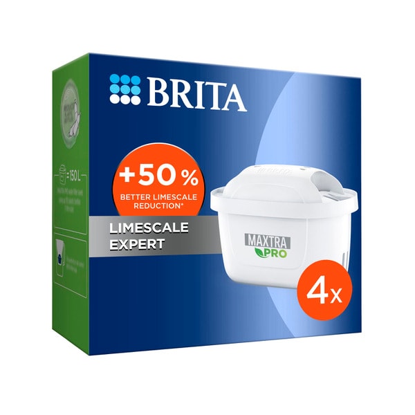 Brita Water Jug Filter Maxtra Limescale Expert | 4 pack