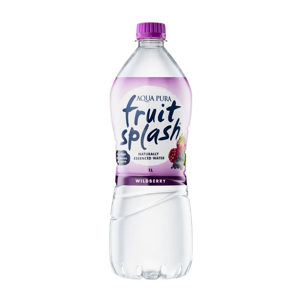 Aqua Pura Fruit Splash Wild Berry | 1L