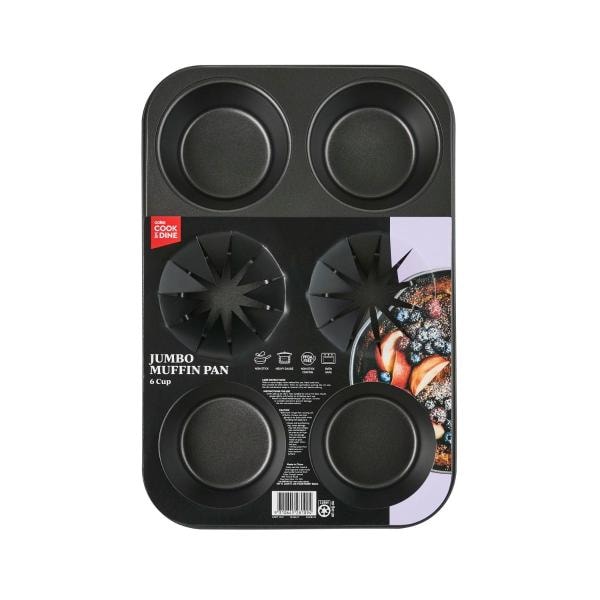 Cook & Dine 6 Cup Jumbo Muffin Tin | 1 each
