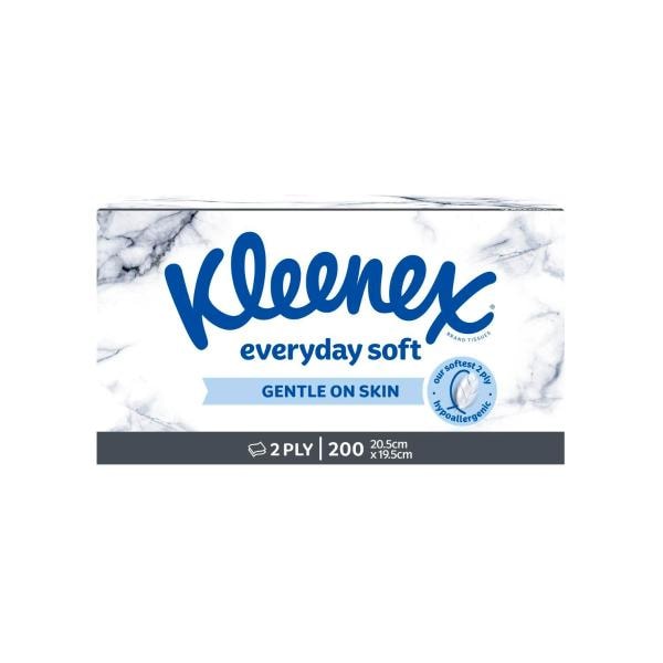 Kleenex Everyday 2 Ply Facial Tissues | 200 pack