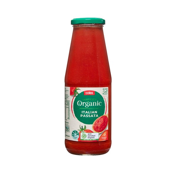 Coles Organic Tomato Passata | 700g