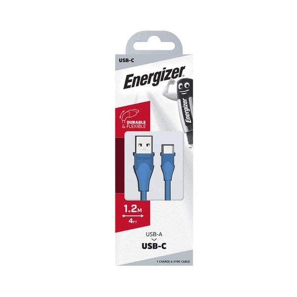 Energizer USB-C Cable Asst 1.2m | 1 pack