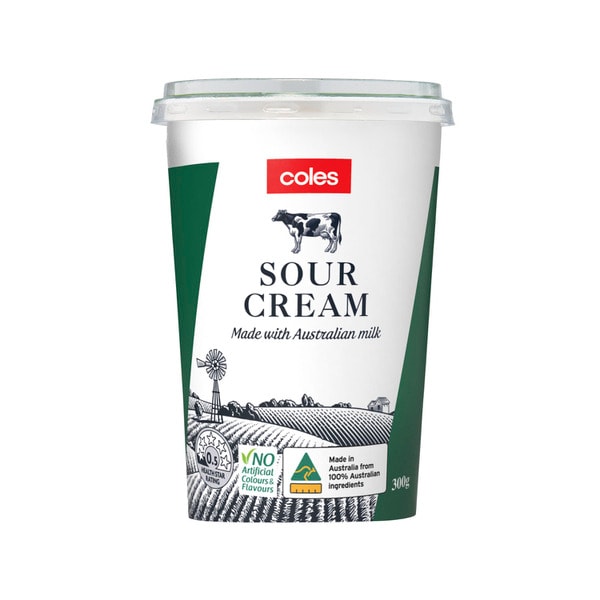 Coles Sour Cream | 300g