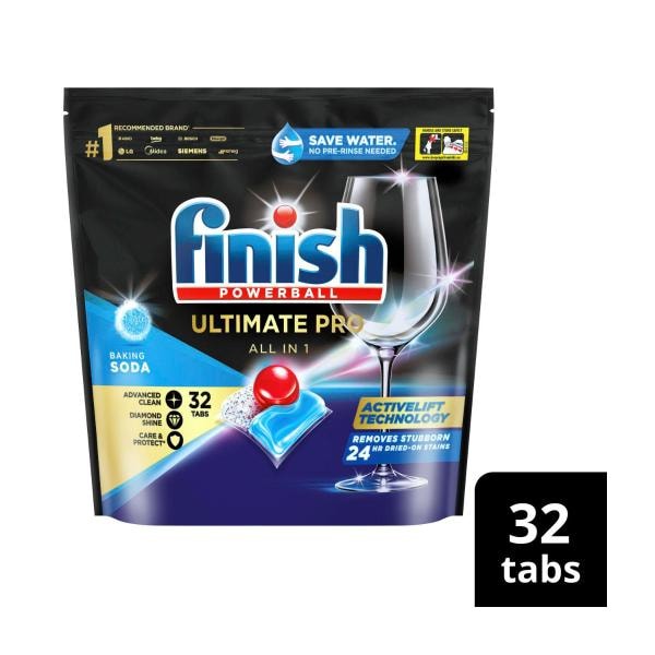 Finish Quantum Ultimate Pro Baking Soda | 32 pack
