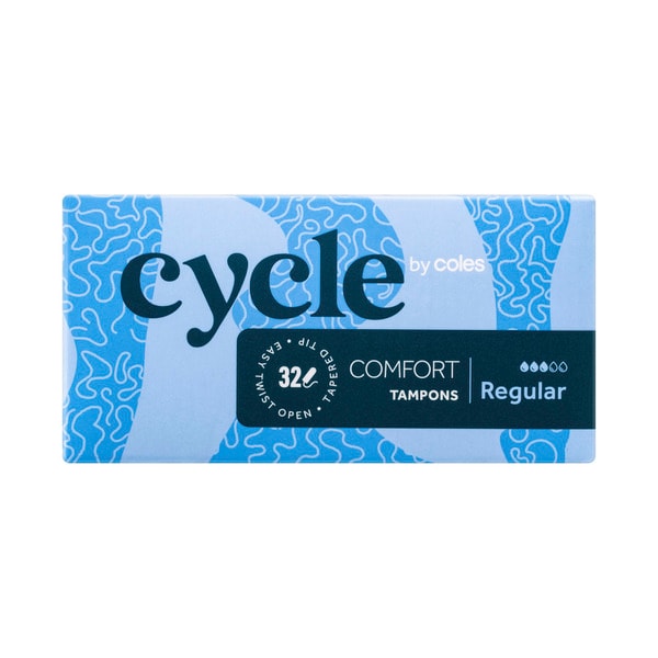 Coles Tampons Regular | 32 pack