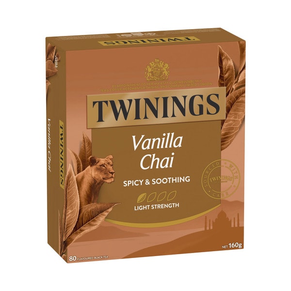 Twining's Vanilla Chai Tea Bags | 80 pack