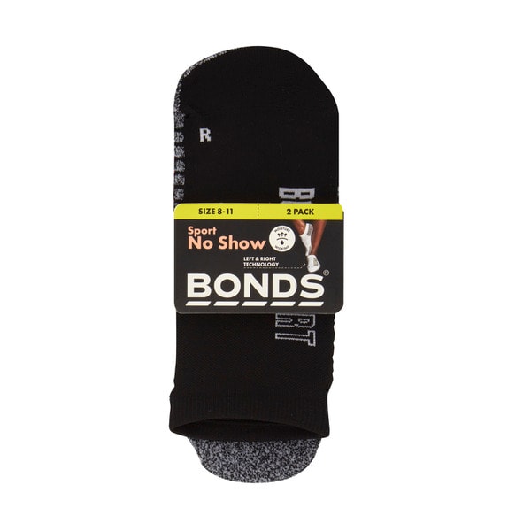 Bonds Womens Sport Tech No Show 3+ | 2 pack