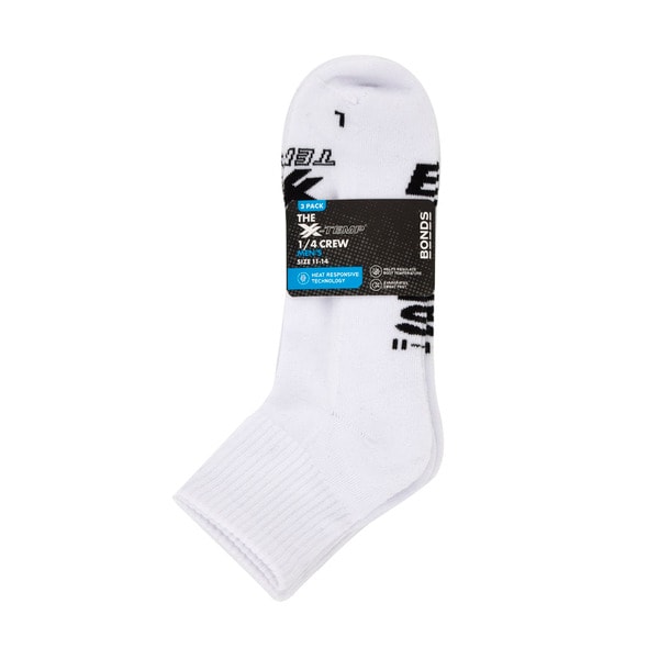Bonds Mens X-Temp Quarter Crew 6+ | 3 pack