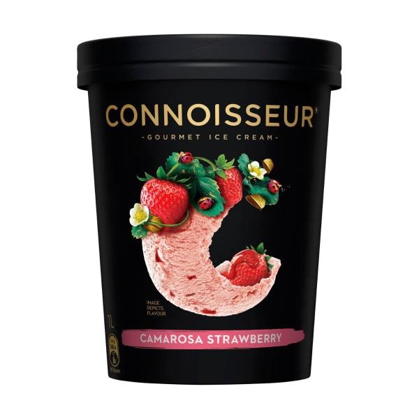Connoisseur Ice Cream Camarosa Strawberry | 1L