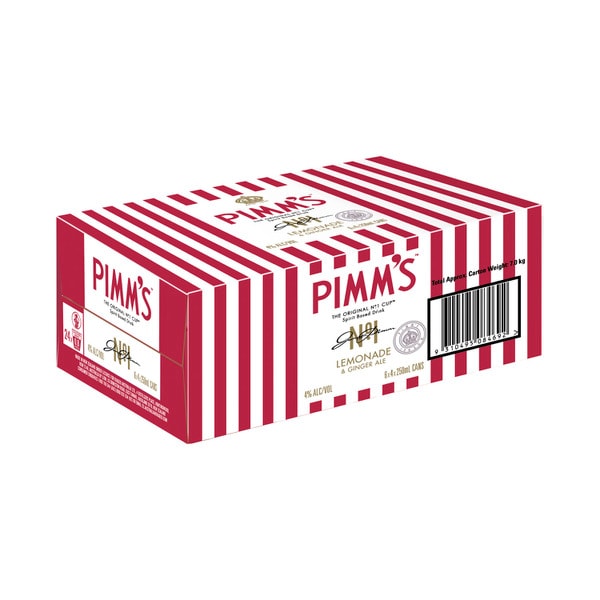 Pimms Long Lemonade Can 250mL | 24 Pack