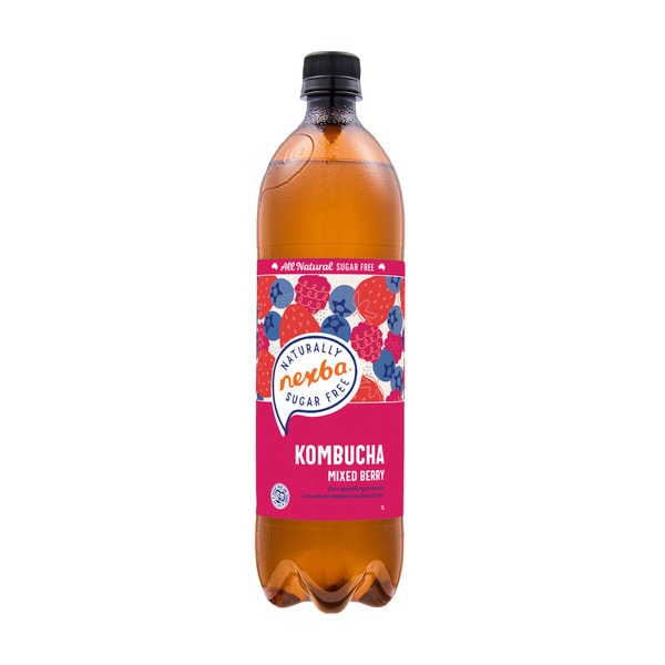 Nexba Mixed Berry Kombucha Drink | 1L