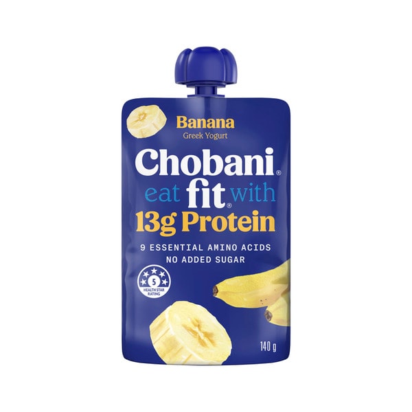 Chobani Fit High Protein Yogurt Pouch Banana | 140g