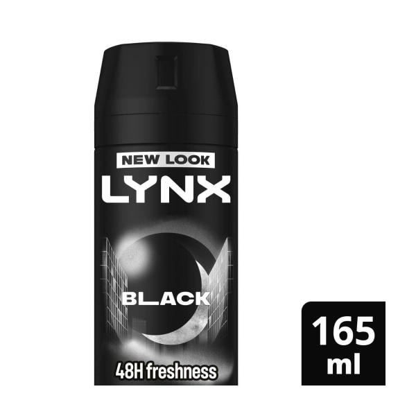 Lynx Aerosol Black Deodorant | 165mL