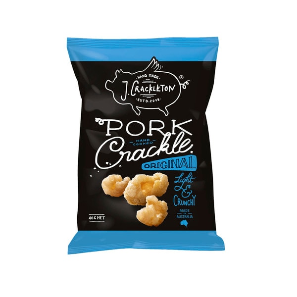 J Crackleton  Pork Crackle Original | 40g