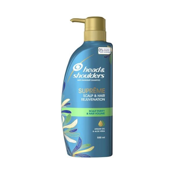 Head & Shoulders Supreme Scalp Purify & Volume Shampoo | 550mL