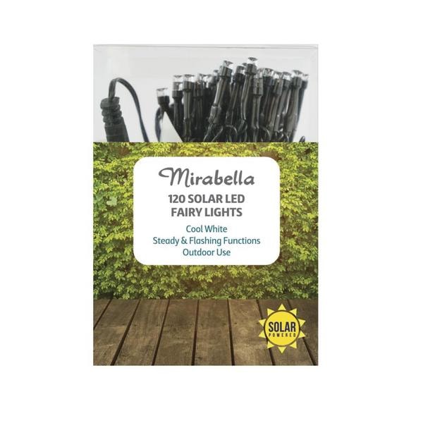 Mirabella 120 Solar Led Fairy Lights | 1 each