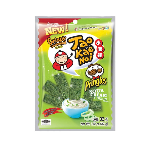 Taokaenoi Crispy Seaweed Sour Cream & Onion | 32g