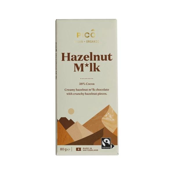 Pico Hazelnut Milk Chocolate | 80g