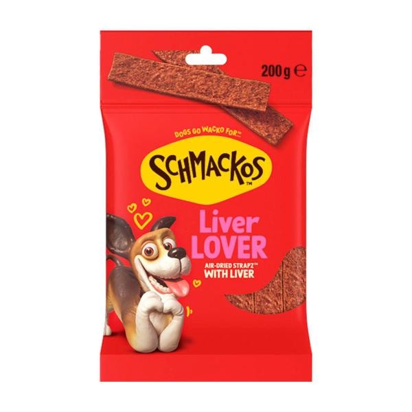 Schmackos Strapz With Liver Dog Treats | 200g