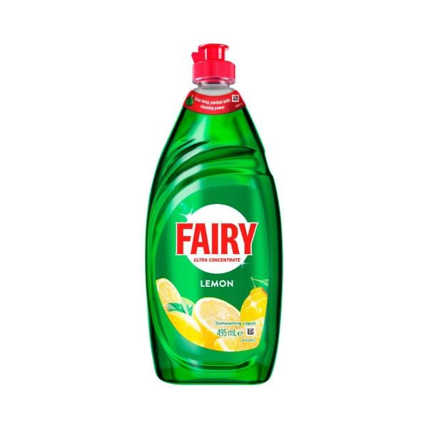 Fairy Ultra Dishwashing Concentrate Liquid Lemon | 495mL