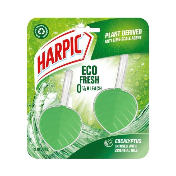 Harpic Eco Fresh In Bowl Cleaner Eucalyptus 2 Pack | 70g