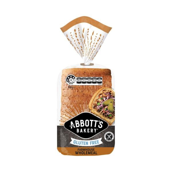 Abbott's Bakery Gluten Free Farmhouse Wholemeal Bread | 500g