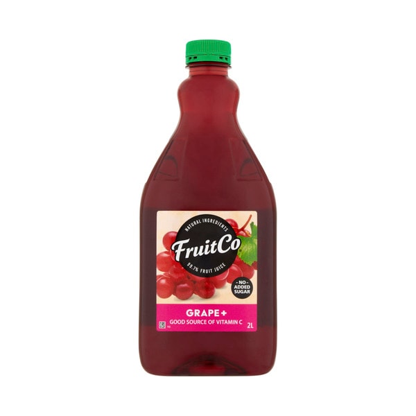 Fruit Co Juice Plus + Grape | 2L