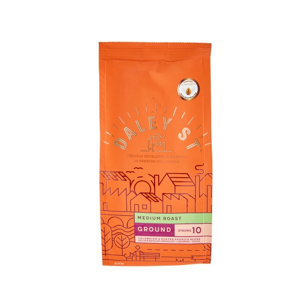 Daley Street Medium Coffee Ground | 200g