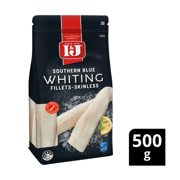 I&J Southern Blue Whiting Fillets | 500g