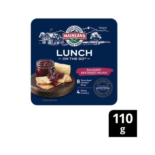 Mainland On The Go Cheese & Balsamic Beetroot Lunch Pack | 110g