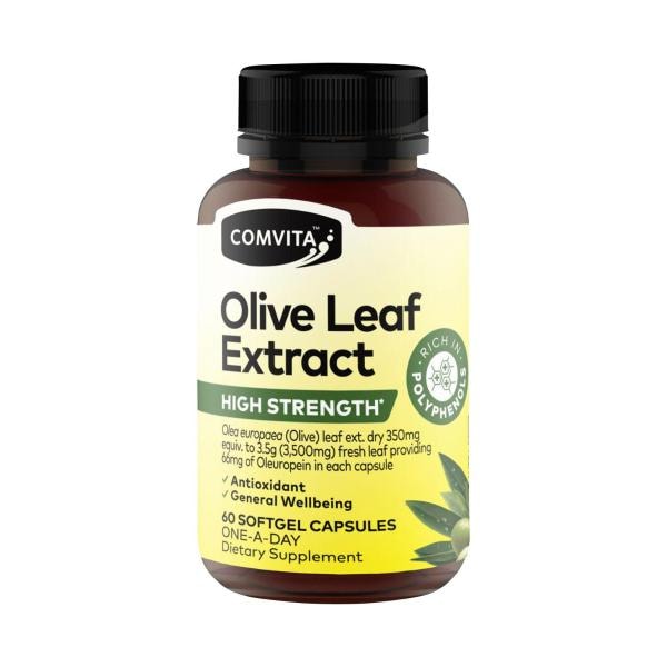Comvita Olive Leaf Extract High Strength Capsules | 60 pack