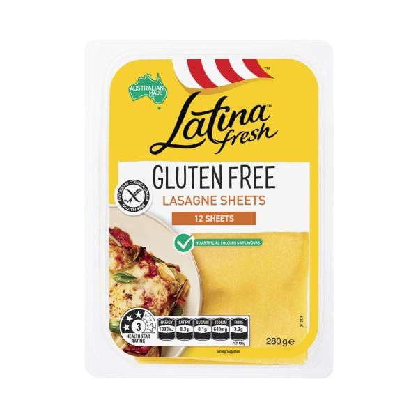 Latina Gluten Free Lasagne Sheets | 280g